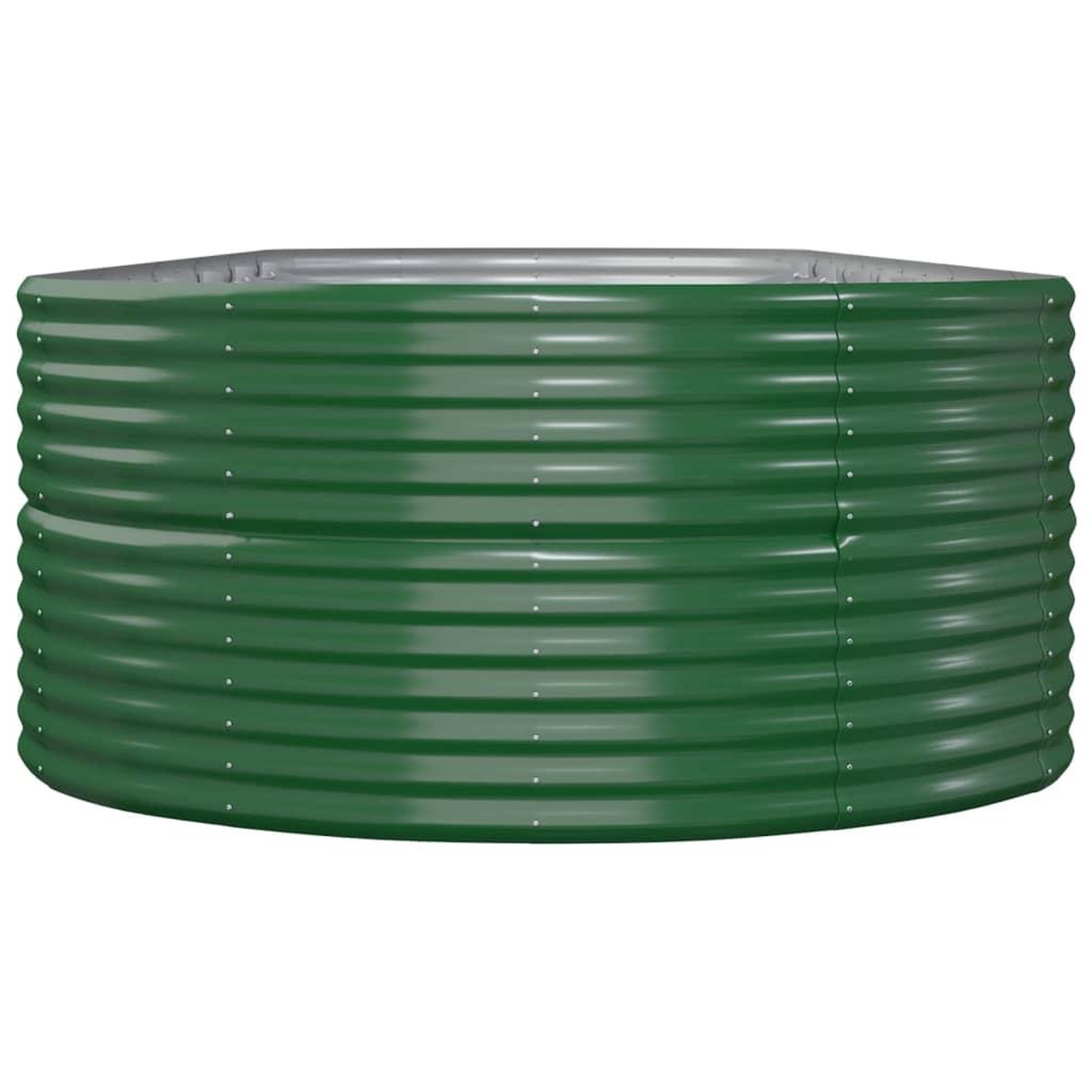 Voir la diapositive 4 : VIDAXL Lit sureleve de jardin Acier enduit de poudre 510x140x68cm Vert