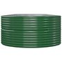 Voir la diapositive 4 : VIDAXL Lit sureleve de jardin Acier enduit de poudre 510x140x68cm Vert