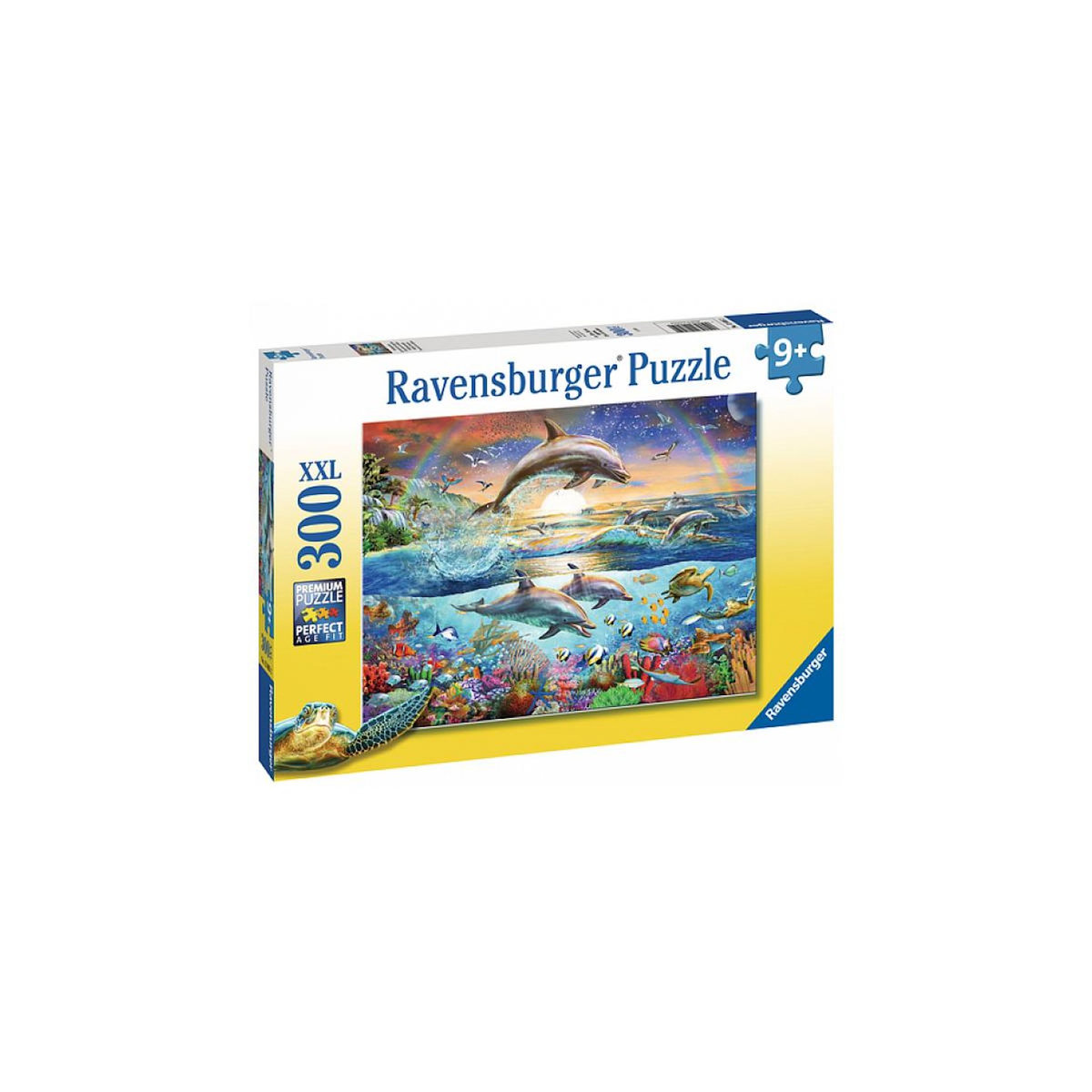 RAVENSBURGER Puzzle Le Paradis Des Dauphins 300 pieces