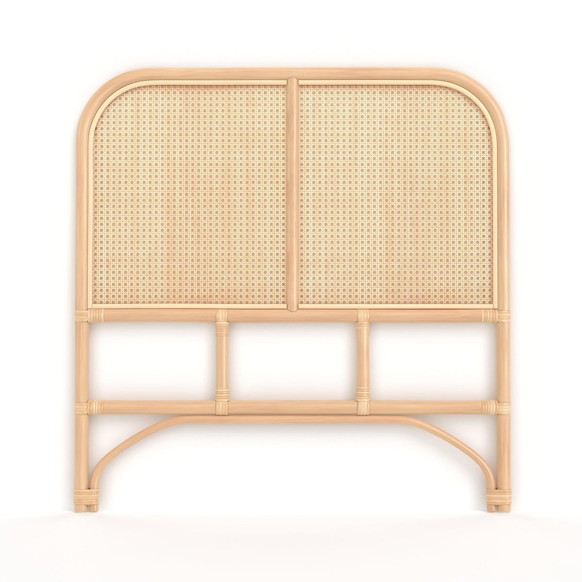 Rendez vous déco Tête de lit en rotin et cannage 90 cm-Naïra