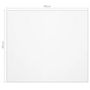 Voir la diapositive 6 : VIDAXL Protecteur de table transparent 90x90 cm 2 mm PVC