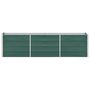 Voir la diapositive 2 : VIDAXL Lit sureleve de jardin Acier galvanise 240x40x45 cm Vert