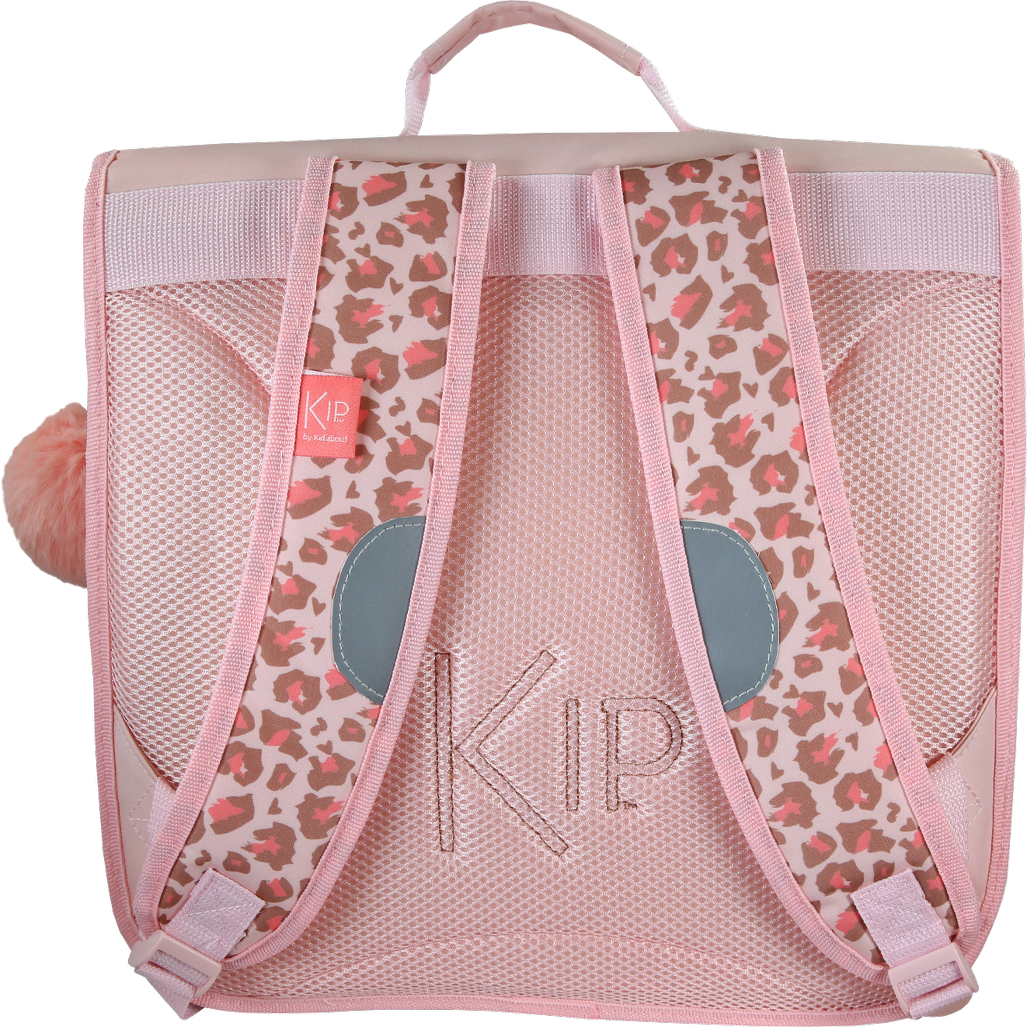 Voir la diapositive 4 : Bagtrotter KIP - Cartable scolaire 38 cm Graou - Rose - 2 Compartiments