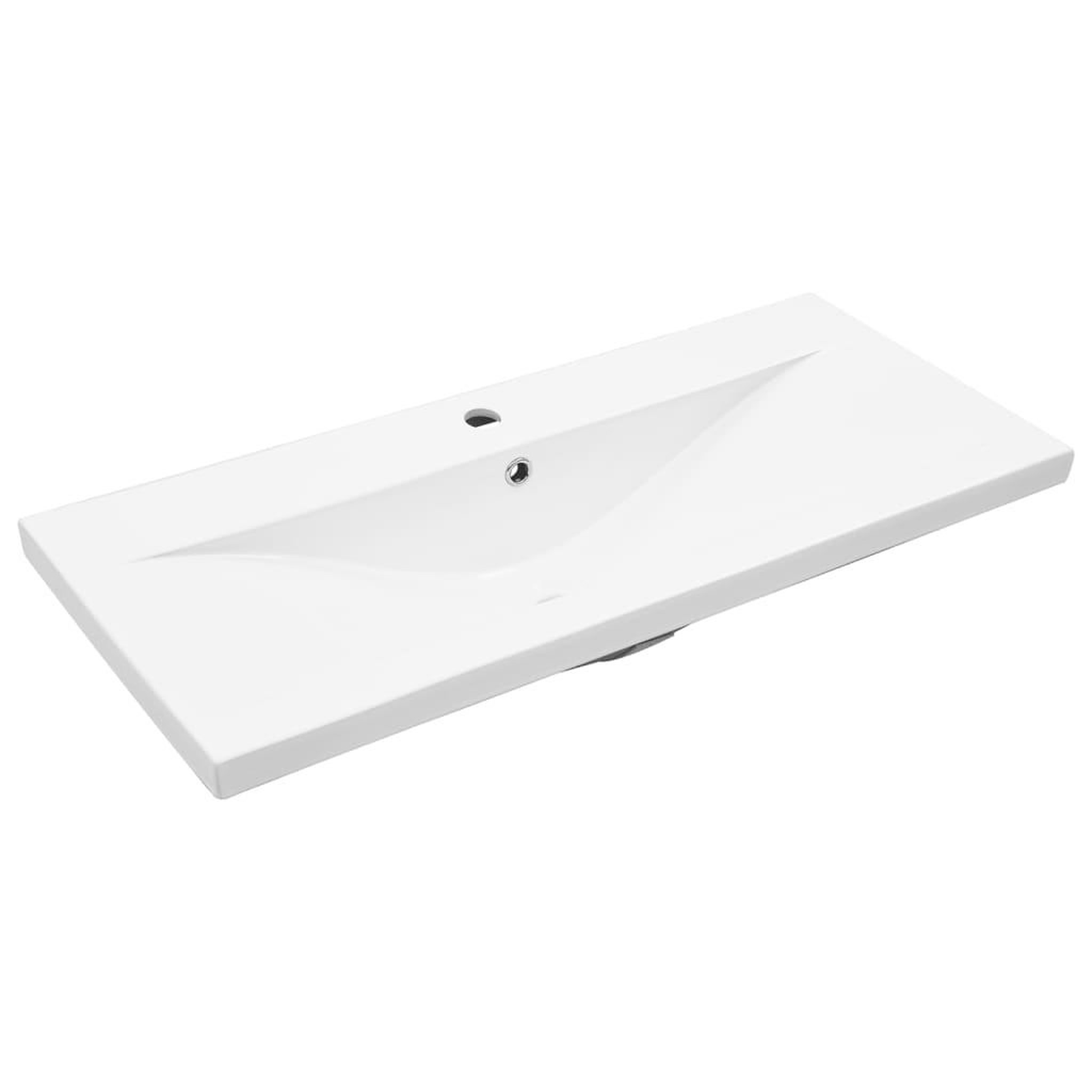 Voir la diapositive 4 : VIDAXL Armoire lavabo avec bassin integre vieux bois