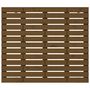 Voir la diapositive 4 : VIDAXL Tete de lit murale Marron miel 126x3x91,5 cm Bois massif de pin