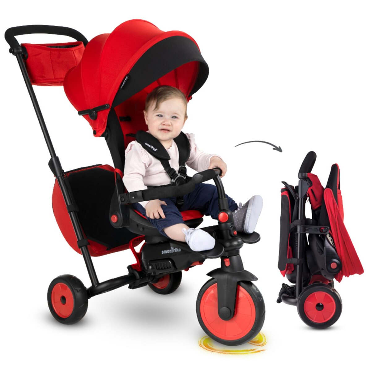 Tricycle Pliable évolutif Bébé