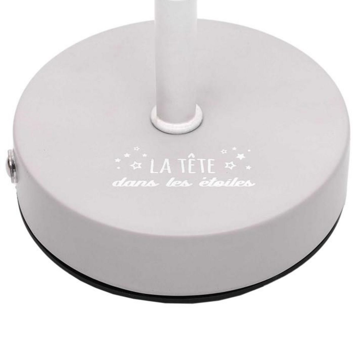 Paris Prix Lampe à Poser Rechargeable  Étoiles  29cm Gris