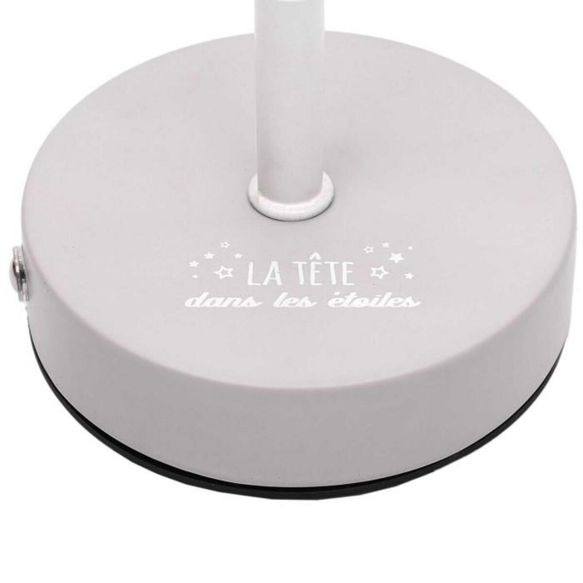 Paris Prix Lampe à Poser Rechargeable  Étoiles  29cm Gris