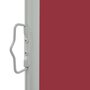 Voir la diapositive 3 : VIDAXL Auvent lateral retractable de patio 60x300 cm Rouge