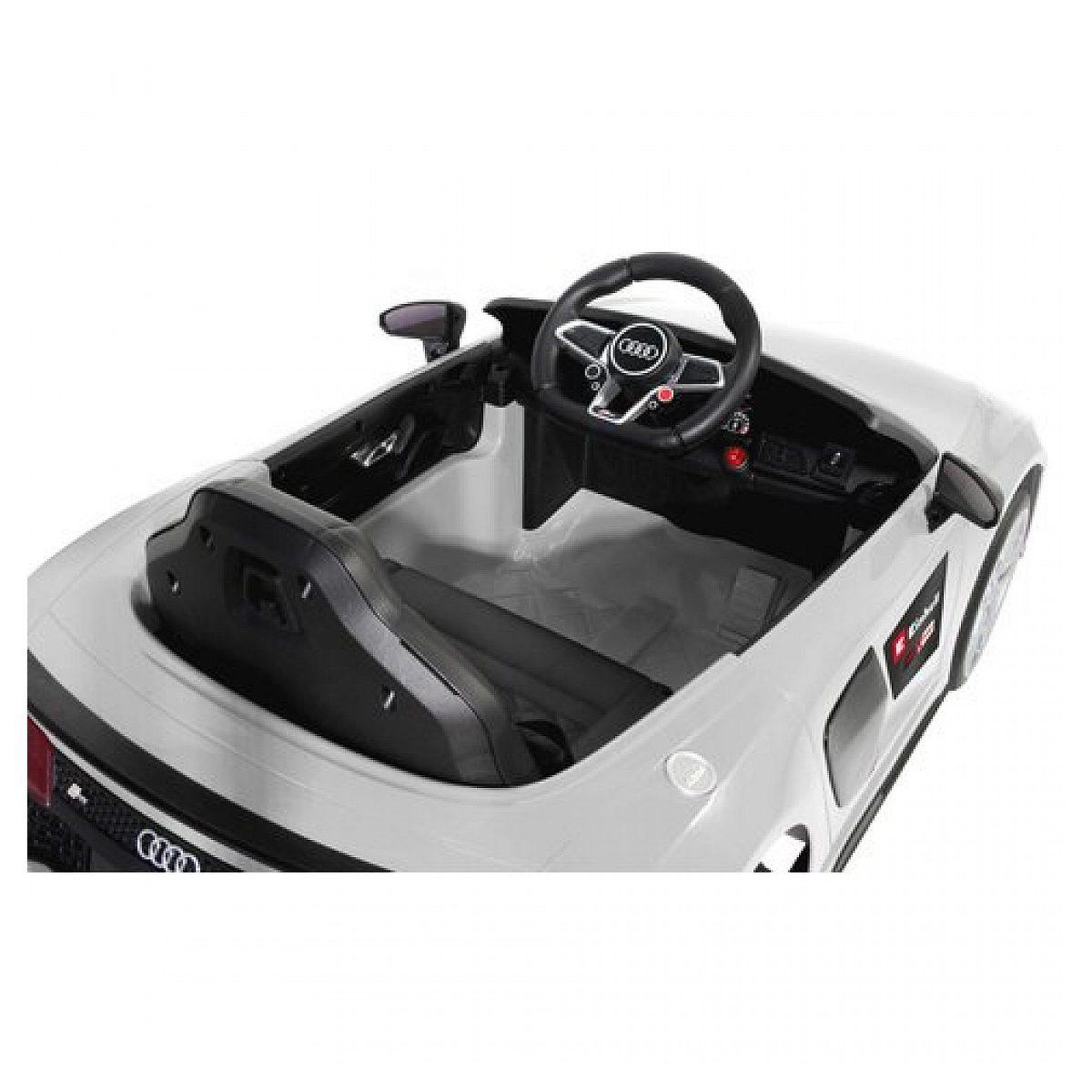 Voir la diapositive 4 : Jamara Ride-on audi r8 blanc 18v einhell power x-change