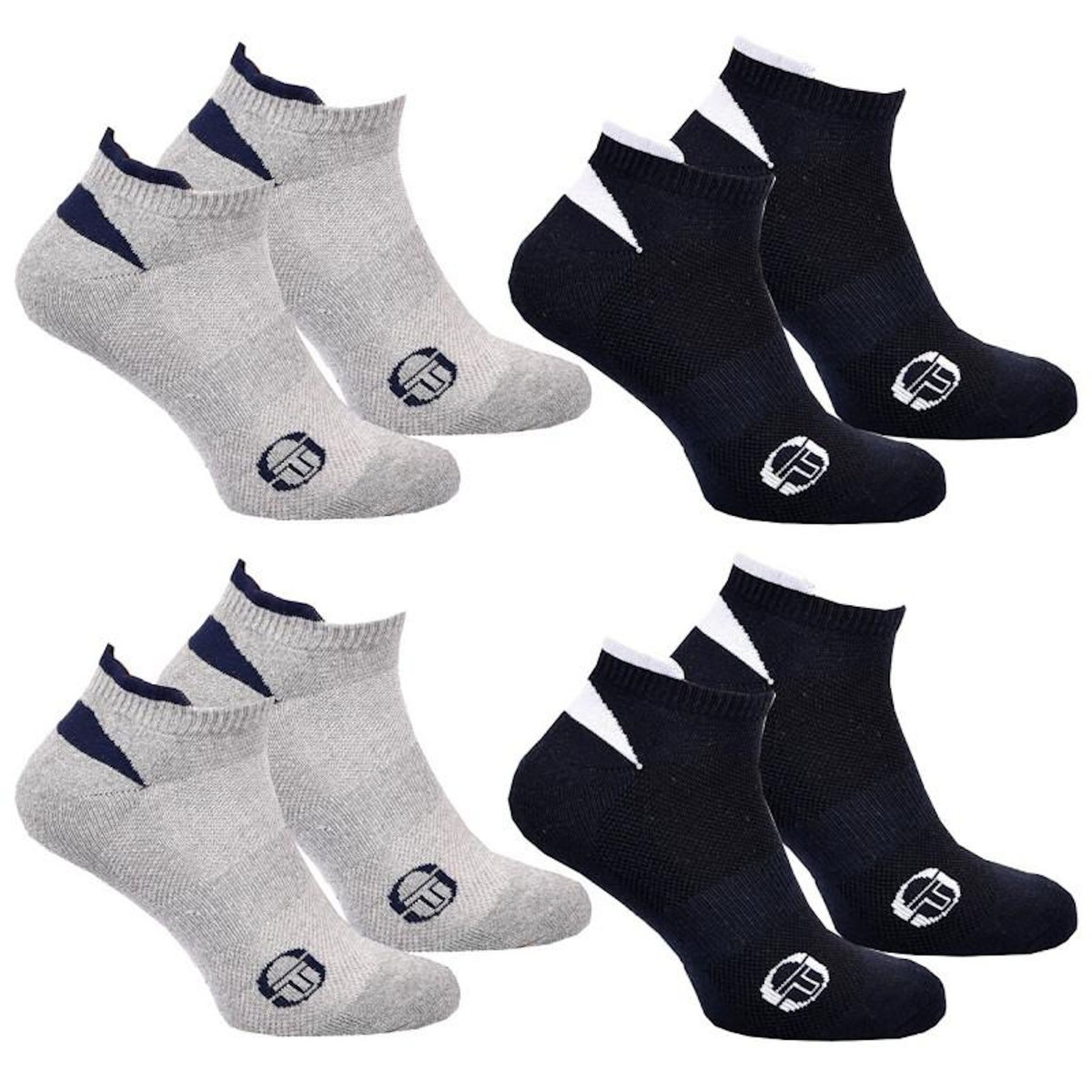 SERGIO TACCHINI Chaussettes SNEAKER SERGIO TACCHINI Lot de 4 Paires