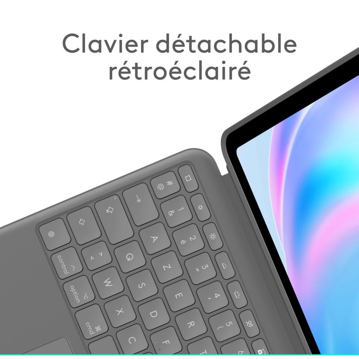 Logitech Etui Combo Touch iPad Air 13'' (M2/M3) Oxford