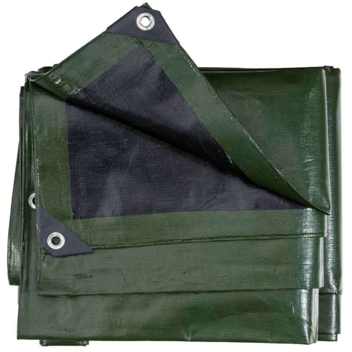  Bâche industrielle 240 g/m2 ultra lourde 3 x 5 m