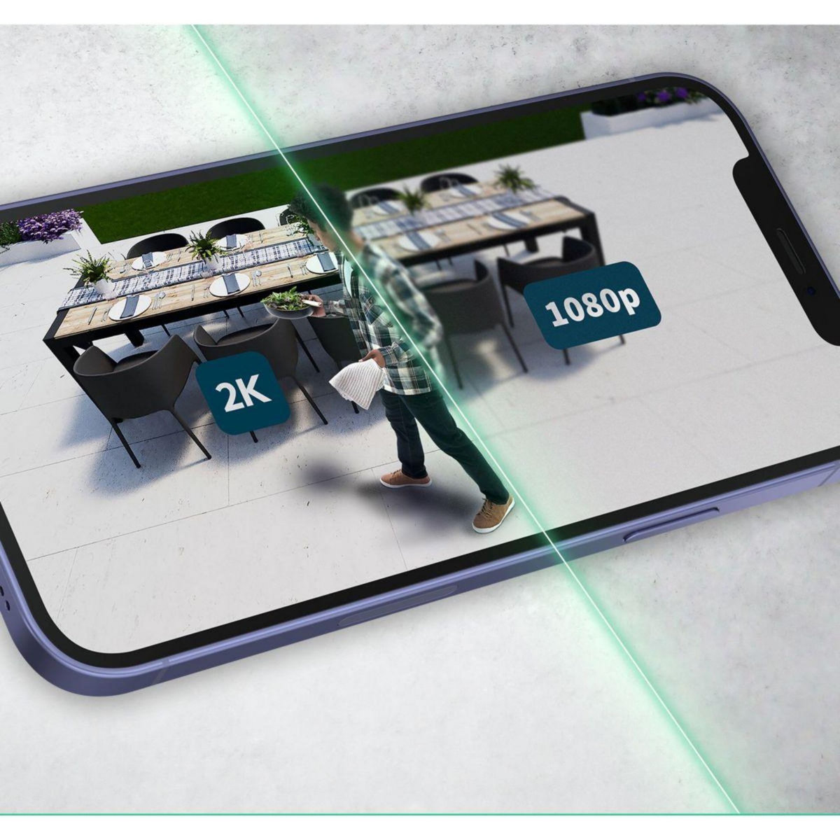 ARLO Caméra de surveillance 3 caméras Essential 2K