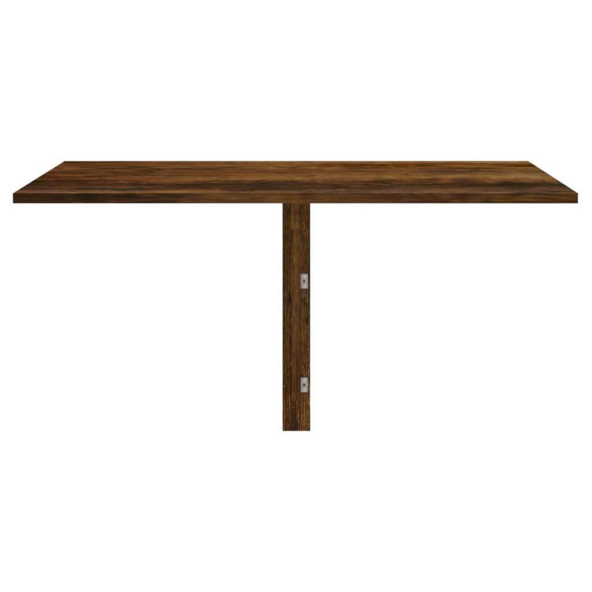 VIDAXL Table murale pliable Chene fume 100x60x56 cm Bois d'ingenierie