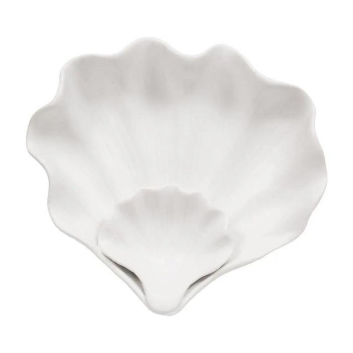 ATMOSPHERA Vide-Poche Design  Seav  20cm Blanc