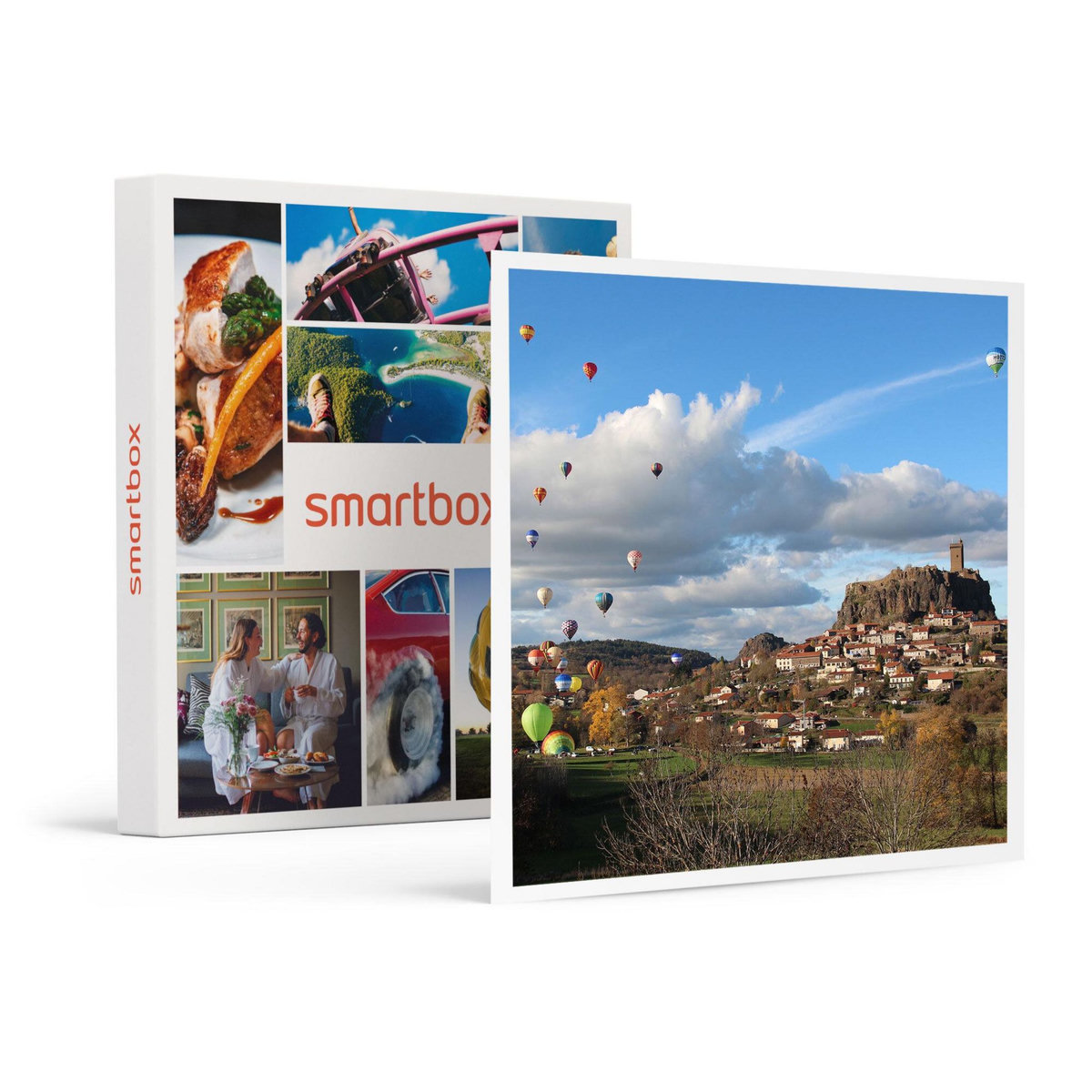 Smartbox Vol en montgolfière privatif au lever du soleil pour 2 personnes dans le Velay - Coffret Cadeau Sport & Aventure