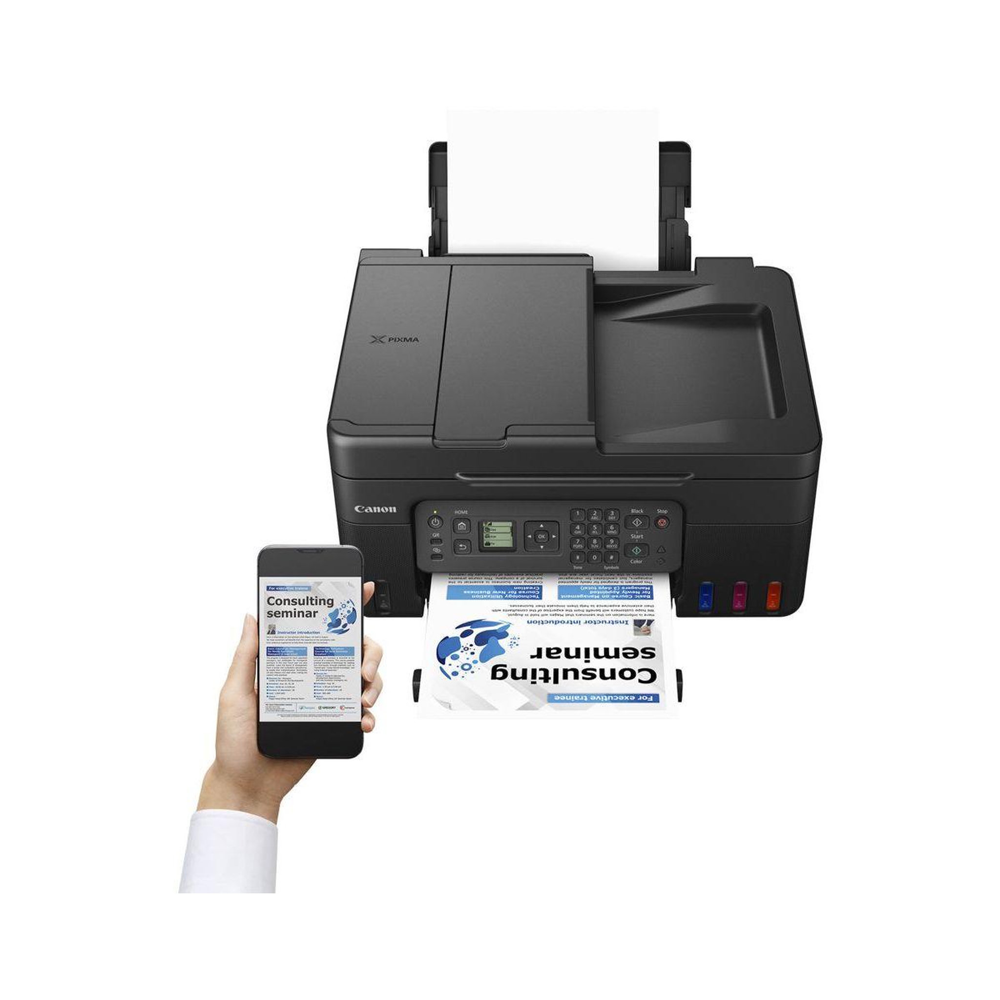 Voir la diapositive 5 : Canon Imprimante jet d'encre MegaTank G4570
