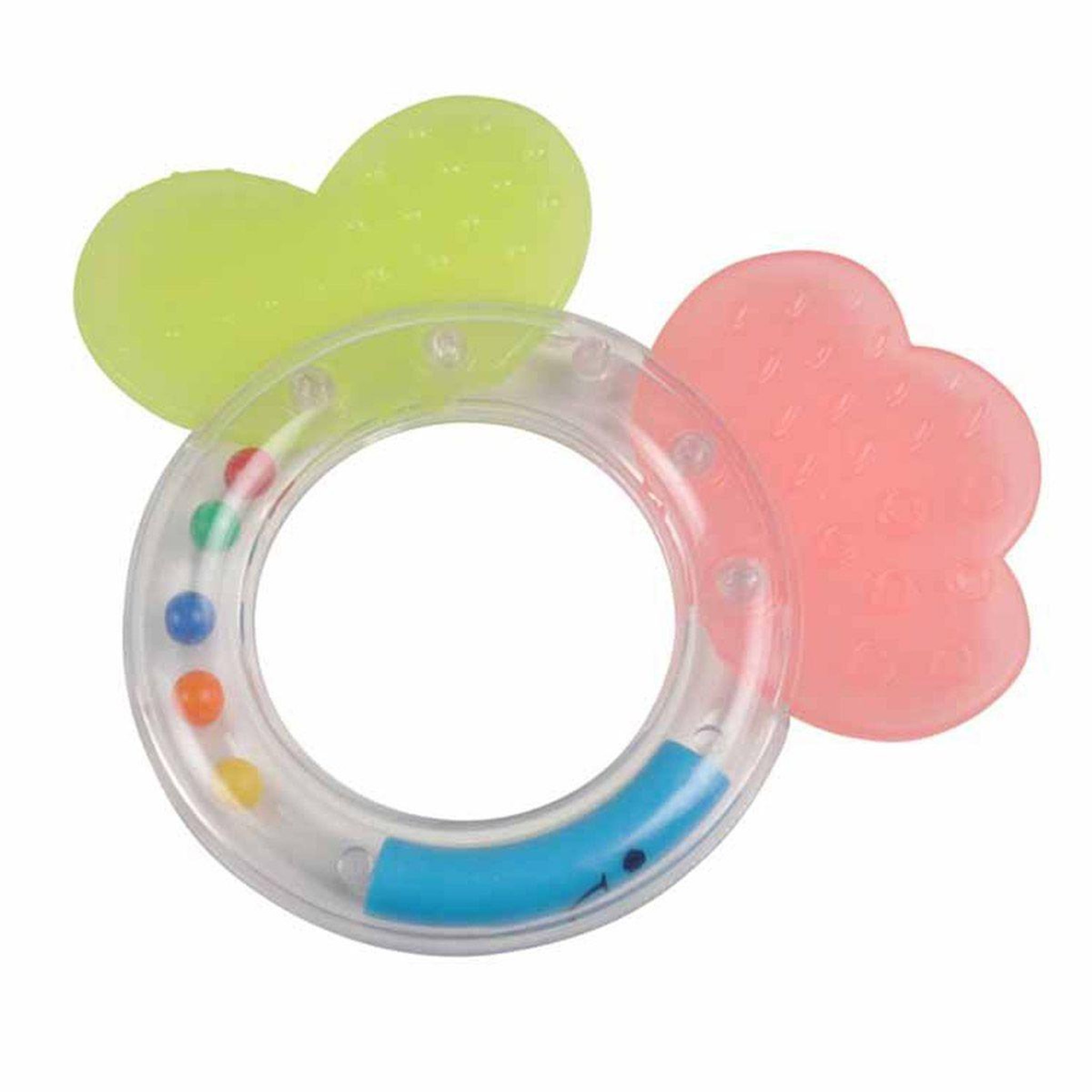 HOMEA Anneau de dentition hochet  poisson  7cm multicolore