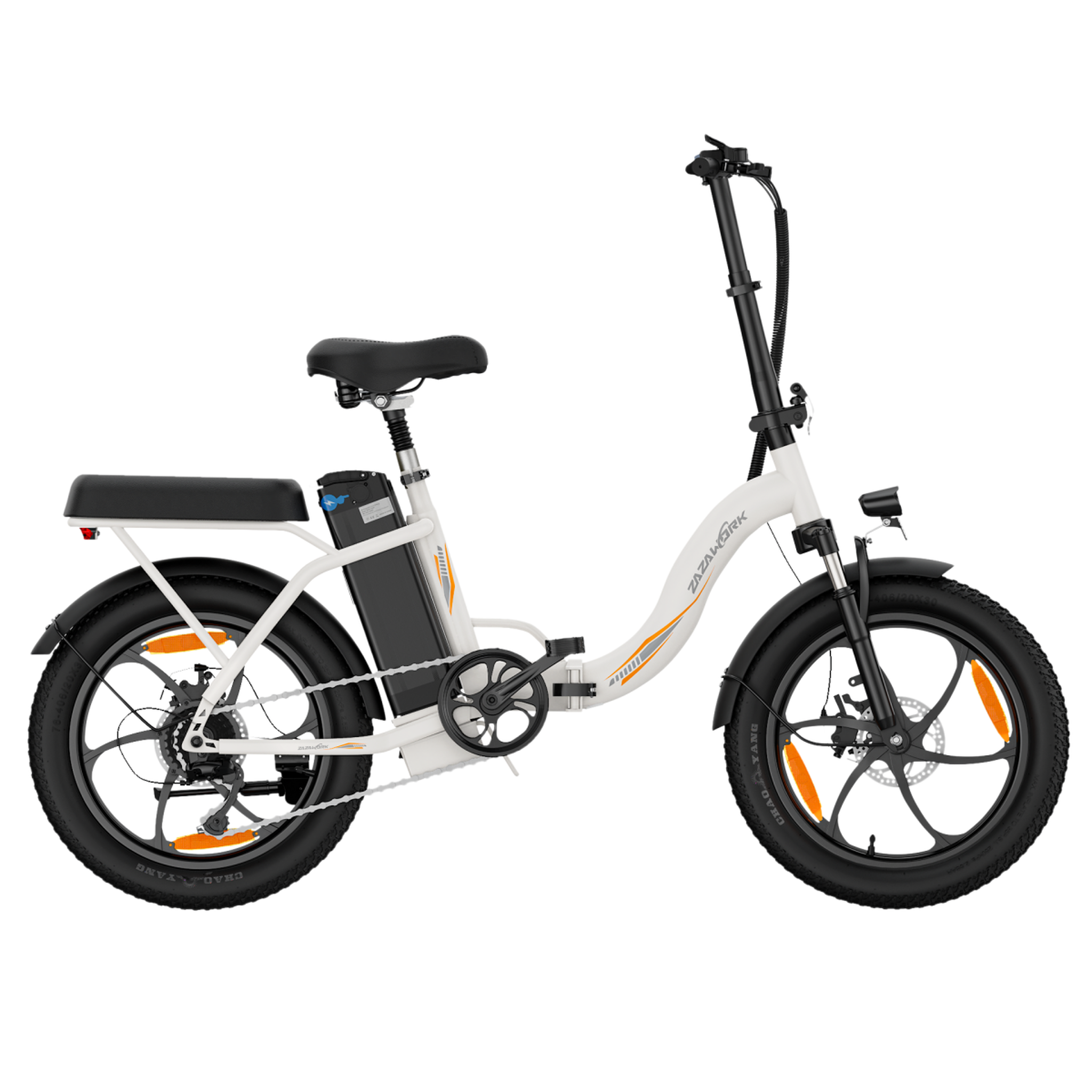 Voir la diapositive 1 : ZAZAWORK Vélo électrique pliant ZAZAWORK C16