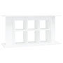 Voir la diapositive 2 : VIDAXL Support pour aquarium blanc 120x40x60 cm bois d ingénierie