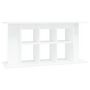Voir la diapositive 2 : VIDAXL Support pour aquarium blanc 120x40x60 cm bois d ingénierie