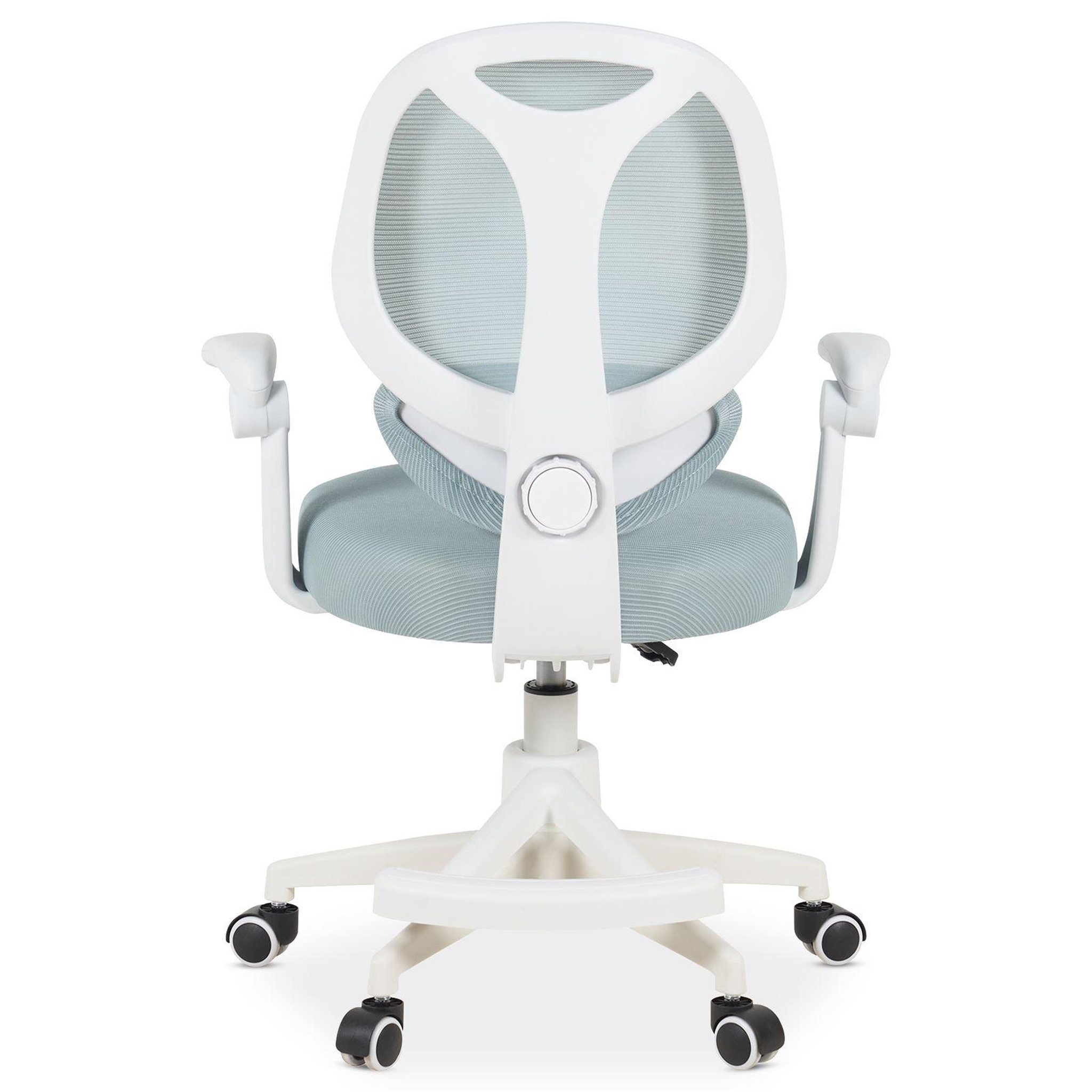 Voir la diapositive 4 : IDIMEX Chaise de bureau pour enfant isla pivotante