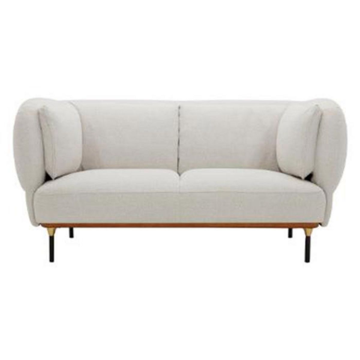 Paris Prix Canapé 2 Places Design  Isée  172cm Gris Clair