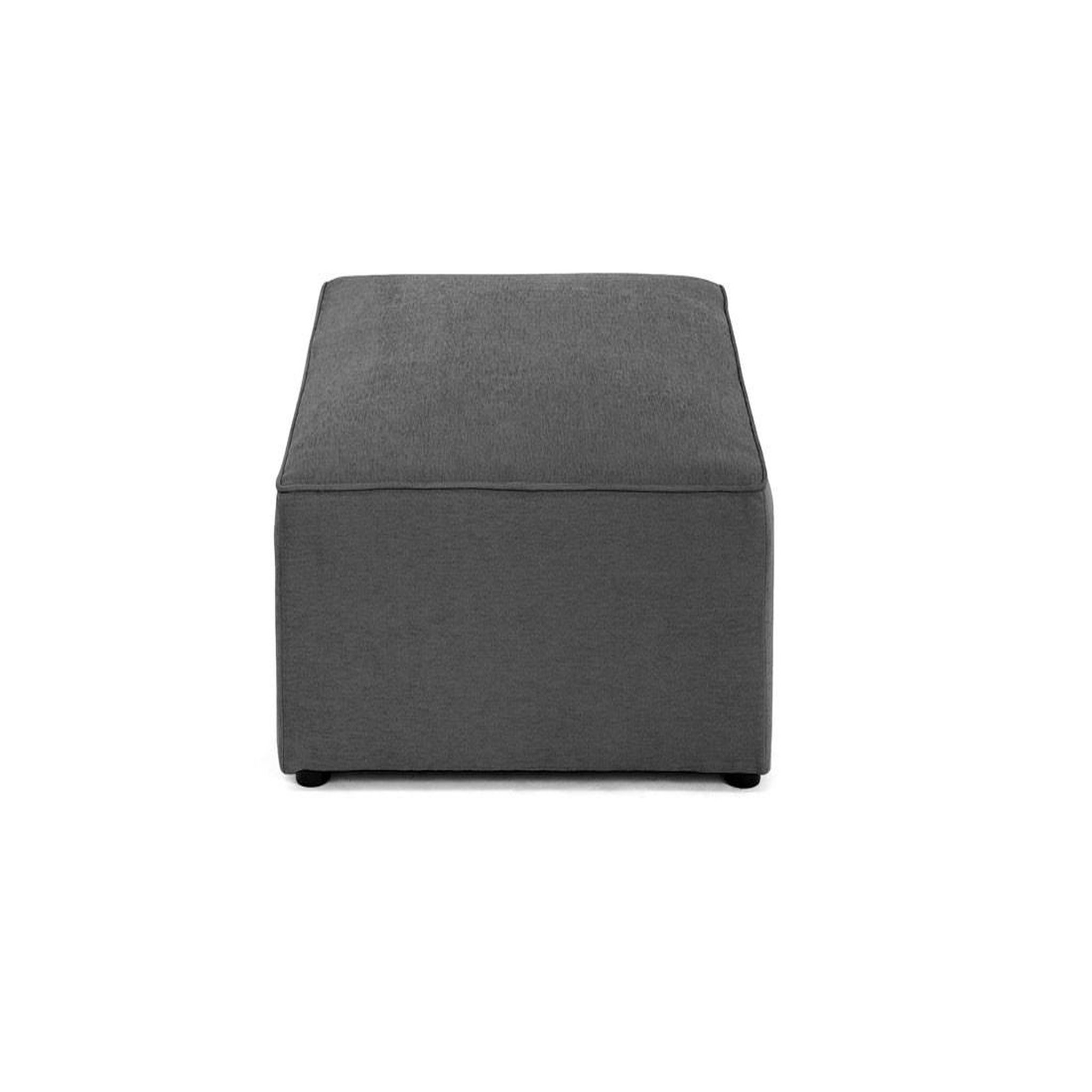 Voir la diapositive 4 : BEST MOBILIER Topaze - pouf - en tissu