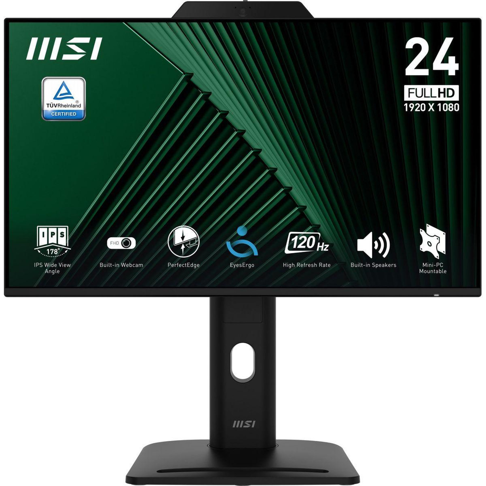 MSI Ecran pc pro mp242pmg 24  ips full hd 120 hz hdr