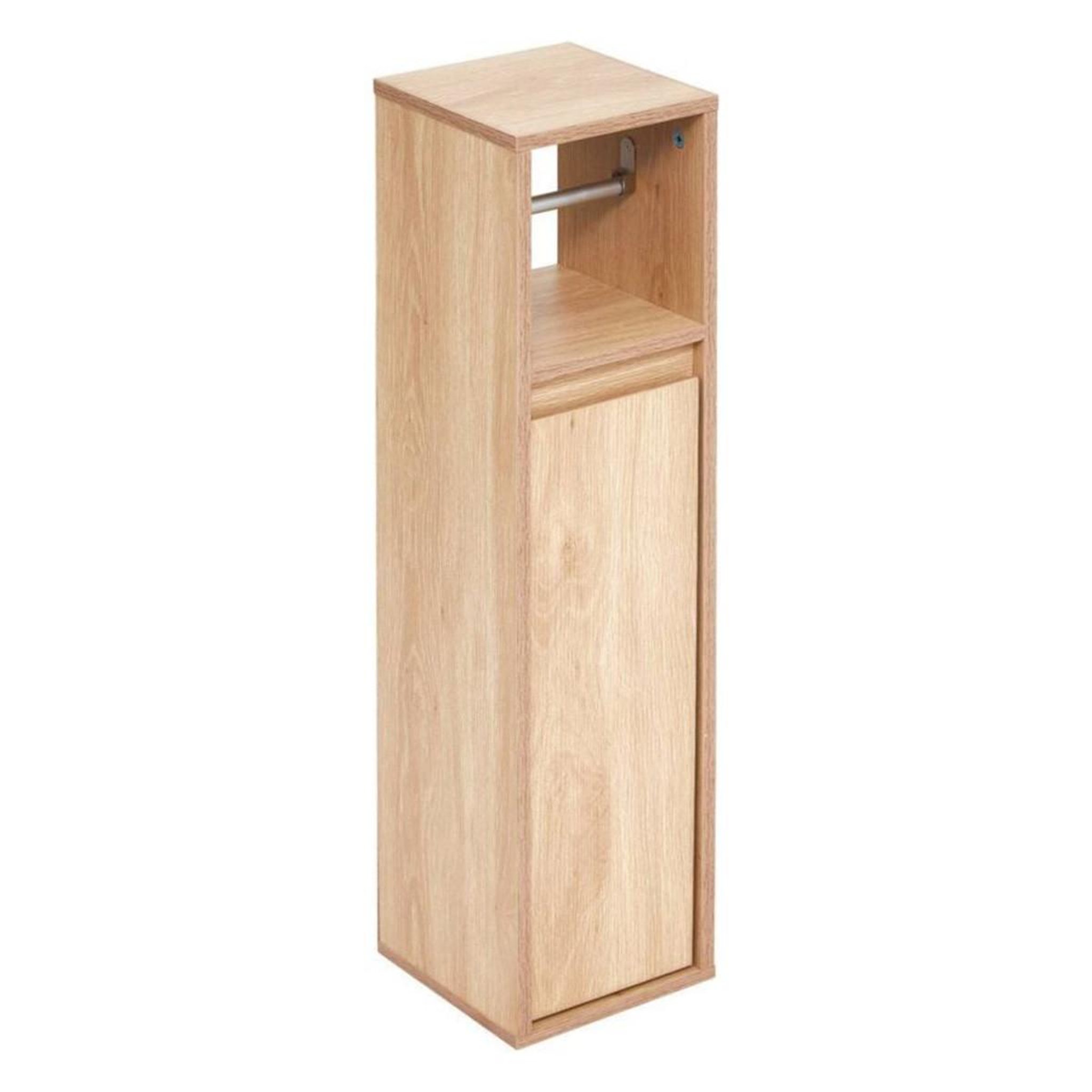 FIVE Dérouleur papier wc avec réserve  abana  78cm naturel