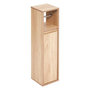 Voir la diapositive 1 : FIVE Dérouleur Papier WC Avec Réserve  Abana  78cm Naturel