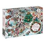 MAXI PUZZLE MEMOIRES DE LA FORET. HIVER, 500 PIECES, Brun-Arnaud Mickaël
