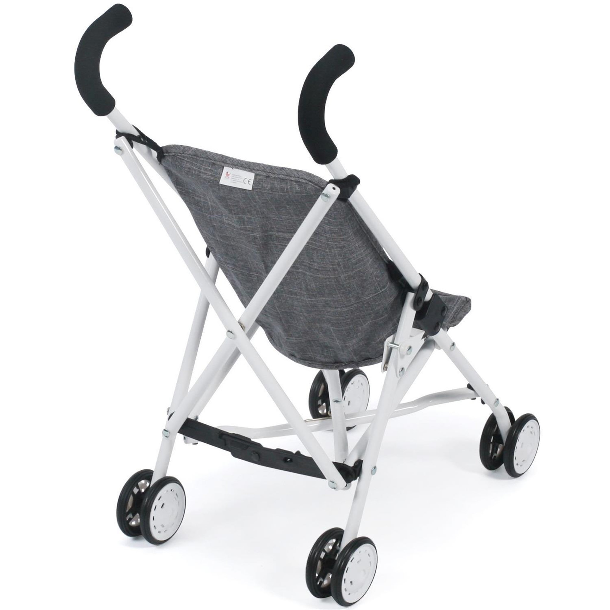 Voir la diapositive 2 : BAYER CHIC 2000 Mini-Buggy ROMA jean gris pour poupée
