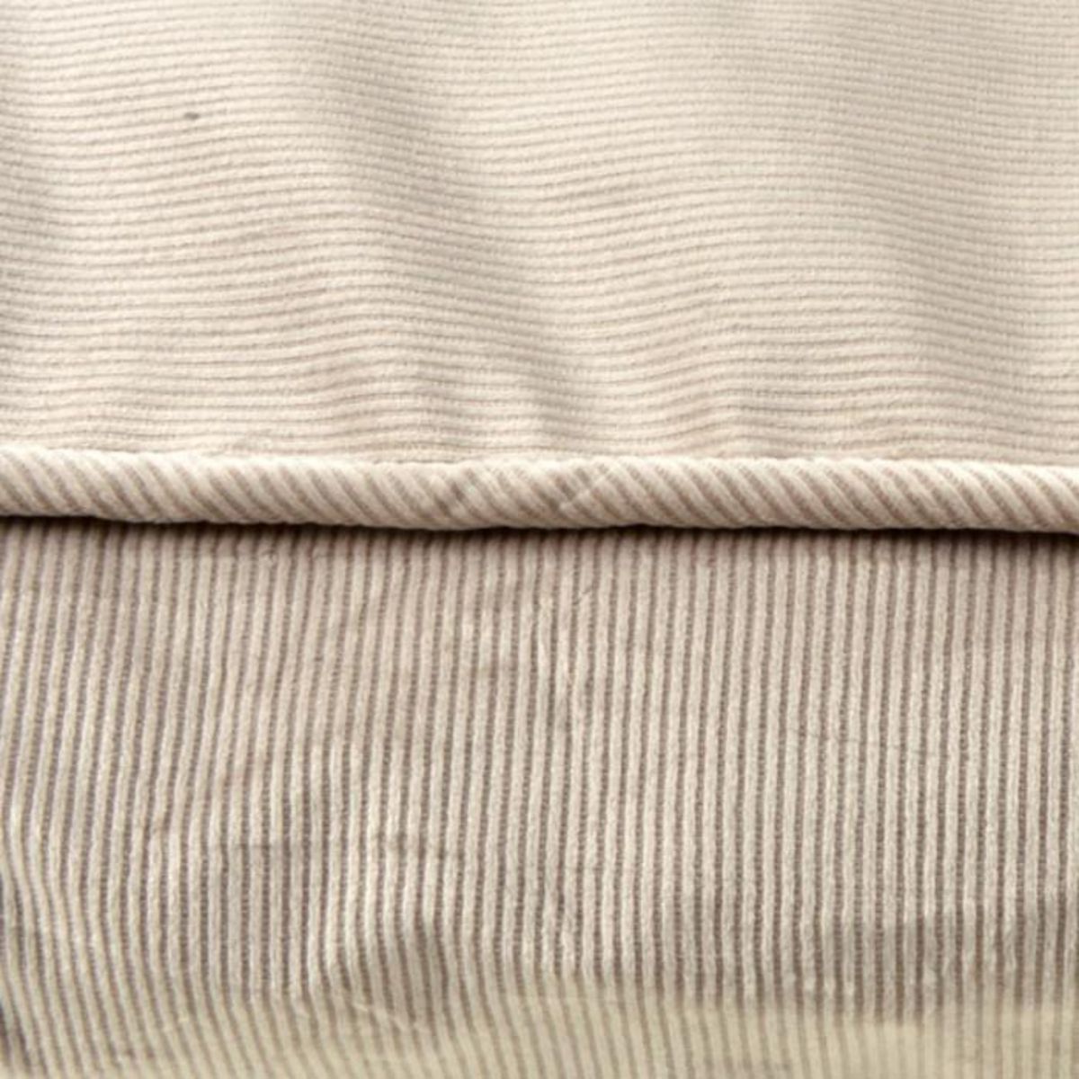 Paris Prix Coussin Rectangle Chien & Chat Velours  Crafty  80cm Noisette