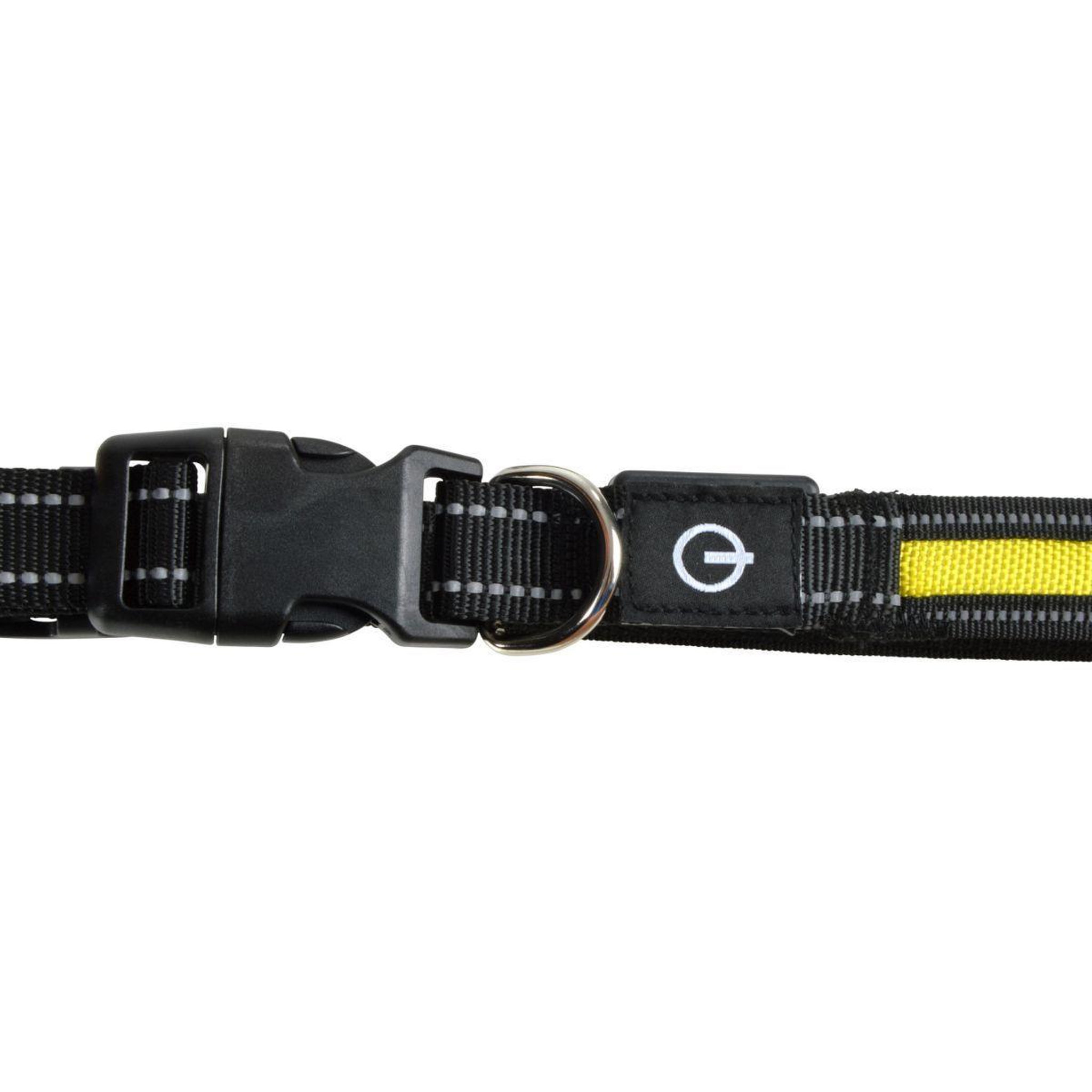 Voir la diapositive 3 : LOVE STORY Collier lumineux pour chien  led  70cm jaune
