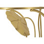Voir la diapositive 5 : Paris Prix Table d'Appoint 2 Niveaux  Flowers  78cm Or