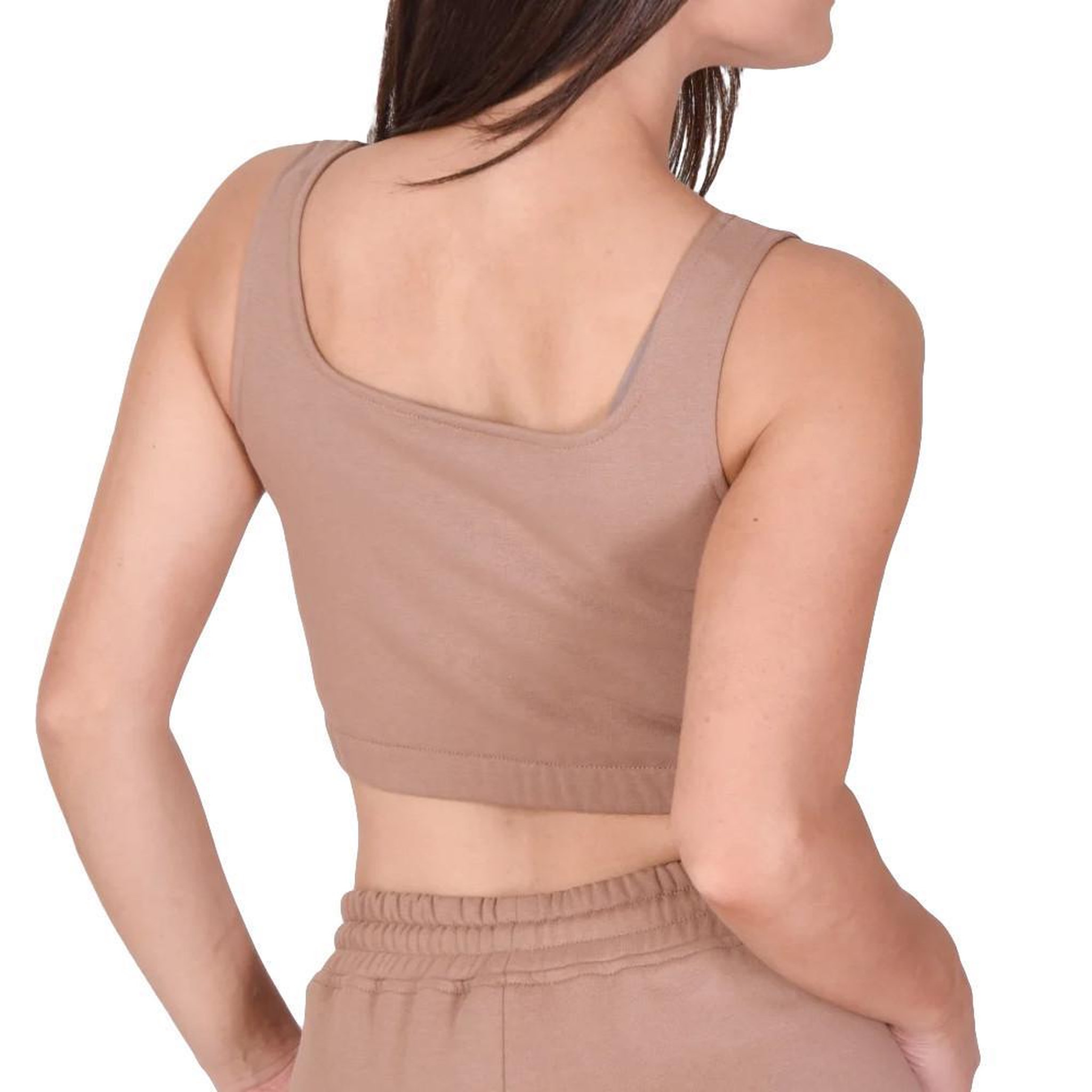 Voir la diapositive 2 : Project X Top Court Marron Femme Project X Paris F211118