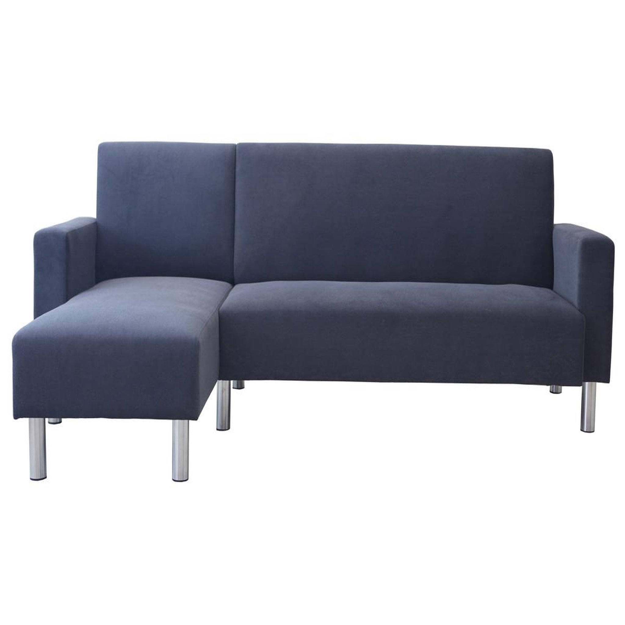 Voir la diapositive 3 : Habitat et Jardin Canapé d'angle tissu réversible  Rio  - 4 places - Gris