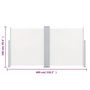 Voir la diapositive 6 : VIDAXL Auvent lateral retractable Creme 100 x 600 cm