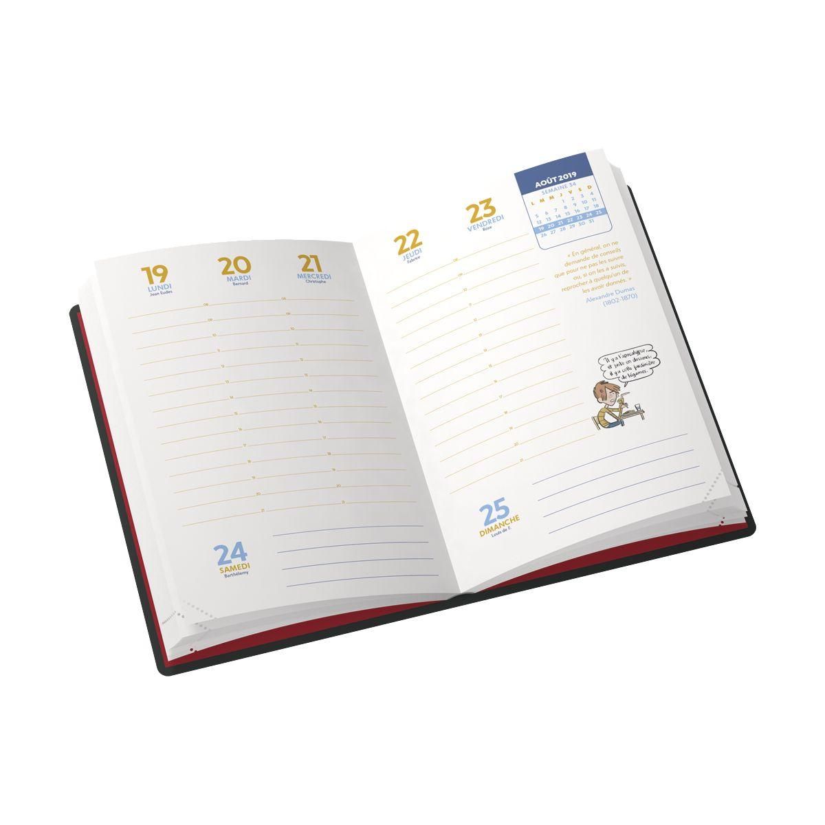 l'étudiant Agenda scolaire semainier vert 2021-202