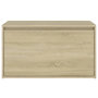 Voir la diapositive 5 : VIDAXL Banc d'entree 80x40x45 cm Chene sonoma Bois d'ingenierie