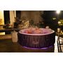 Voir la diapositive 5 : BESTWAY Spa gonflable BESTWAY - Lay-Z-Spa Hollywood - 196 x 66 cm - 4 a 6 places - Rond (Couverture, cartouche, diffuseur, LED...)