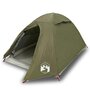 Voir la diapositive 2 : VIDAXL Tente de camping a dome 2 personnes vert olive impermeable