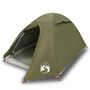 Voir la diapositive 2 : VIDAXL Tente de camping a dome 2 personnes vert olive impermeable