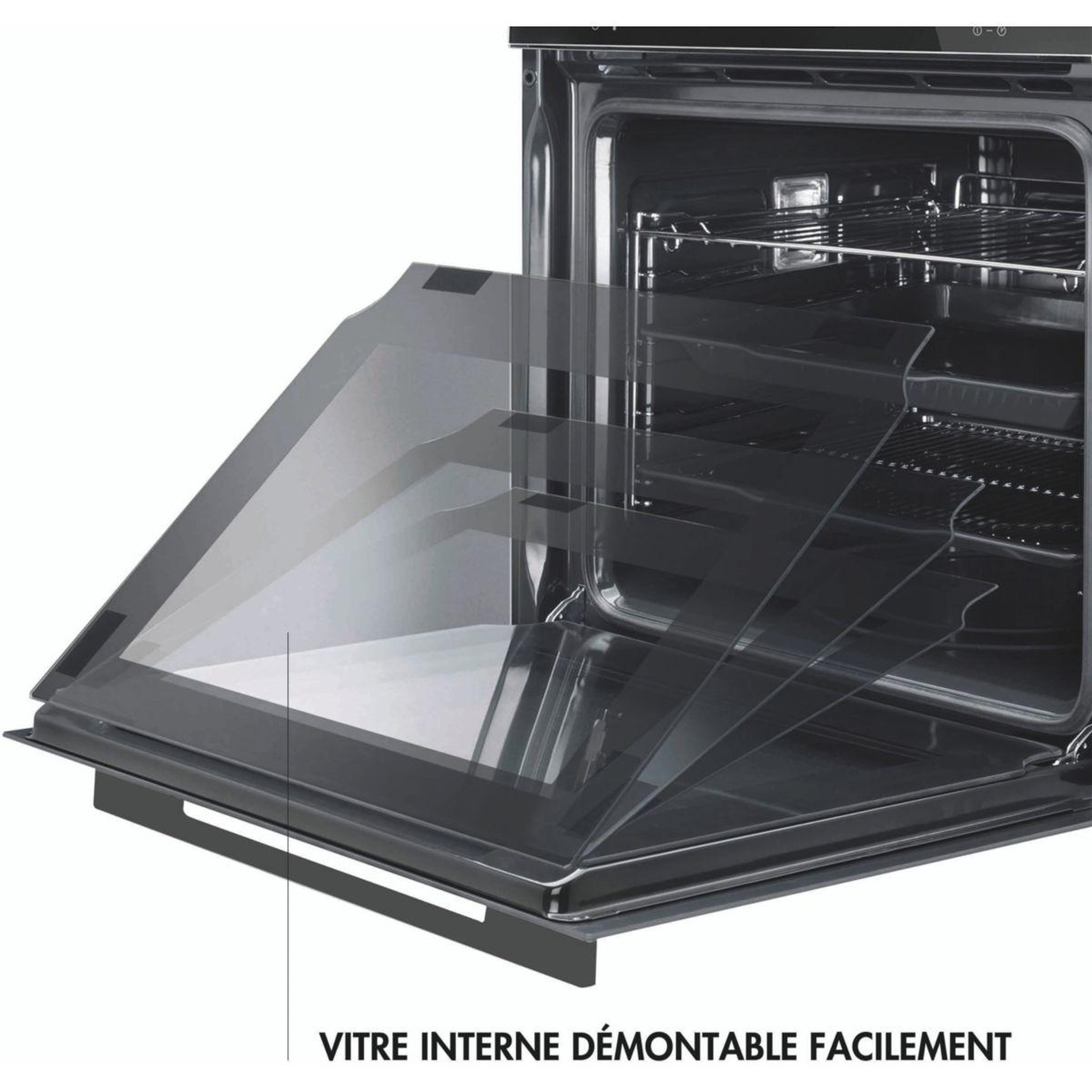 Voir la diapositive 3 : SMEG Four encastrable SFP641PNO1 - Pyrolyse - Chaleur tournante - Porte froide - Rails télescopiques