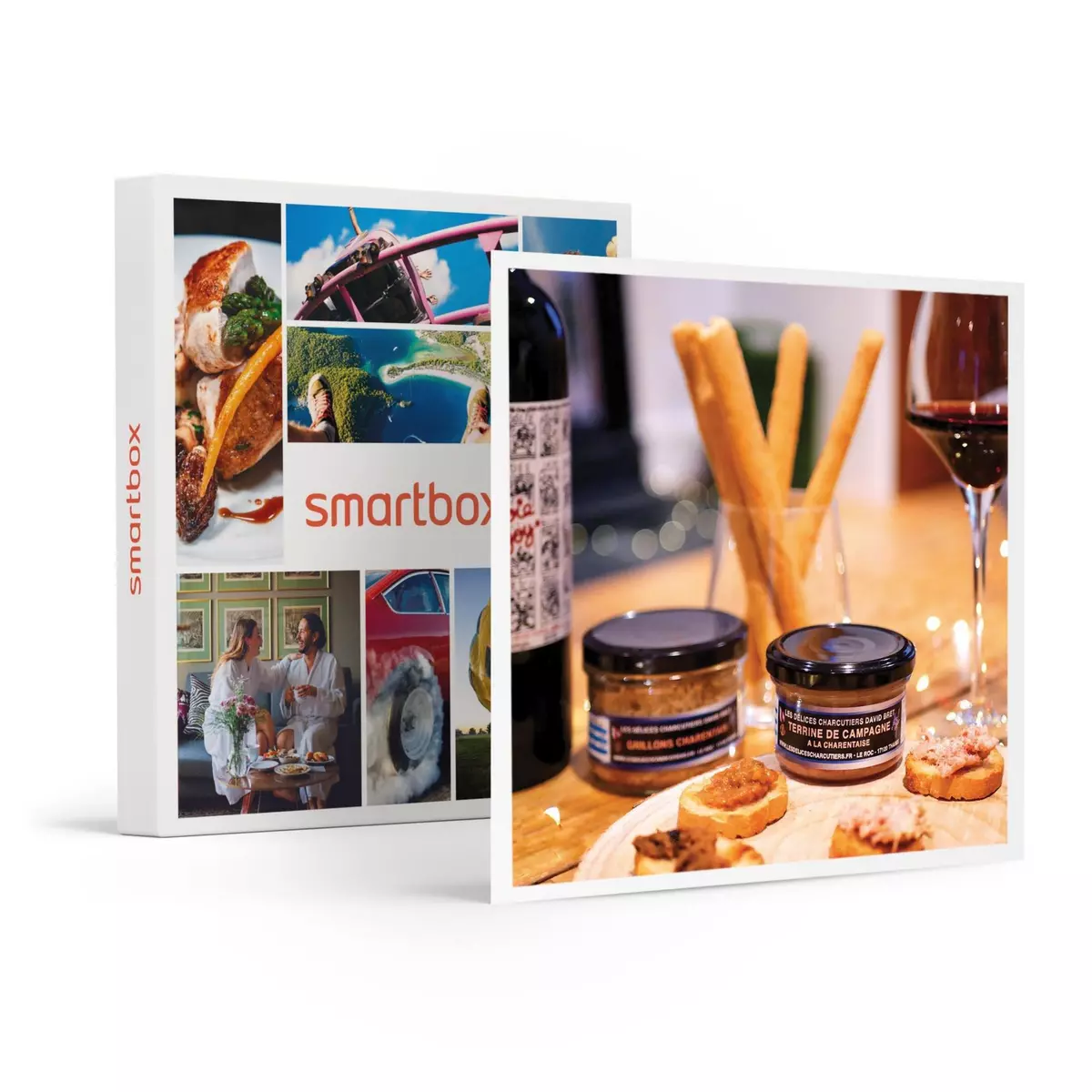 Smartbox Coffret de spécialités salées et sucrées livré à domicile - Coffret Cadeau Gastronomie