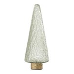 Paris Prix Sapin de Noël Déco en Verre  Ema  32cm Transparent