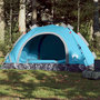 Voir la diapositive 1 : VIDAXL Tente de camping 3 personnes bleu liberation rapide