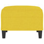 Voir la diapositive 4 : VIDAXL Repose-pied Jaune clair 70x55x41 cm Tissu